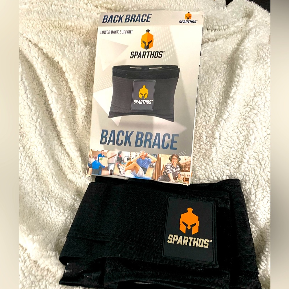 Sparthos Back Support Belt - Immediate Relief from Back Pain, Sciatica